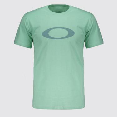 Imagem de Camiseta Oakley O-Ellipse Verde Claro, GG