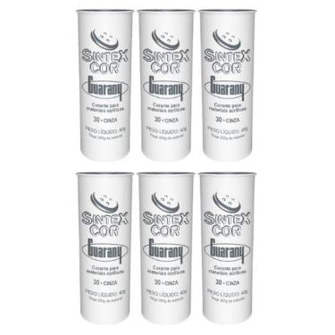 Imagem de Corante Para Materiais Acrílicos Sintexcor Guarany 6U Cinza