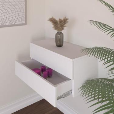 Imagem de Aparador Gaveteiro Duplo MDF Moderno Penteadeira Salão de Beleza  - Si