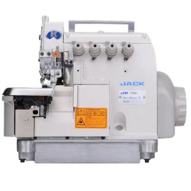 Imagem de Overloque 2 Agulhas, 4 Fios, Corte de Linha Automático JACK, Branco, J