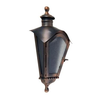 Imagem de Arandela Colonial Sinha de Ferro Cobre 1E27 1511A - INCOLUSTRE