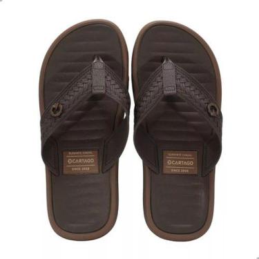 Imagem de Chinelo masculino cartago coimbra 2 anatomico original macio , 39