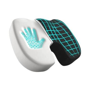 Imagem de Almofada Ergonômica De Espuma Viscoelástica Para Cadeira De Escritório