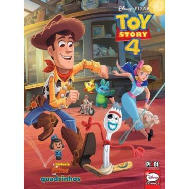 Imagem de Toy story 4 - a história do filme em quadrinhos - disney pixar - PIXEL
