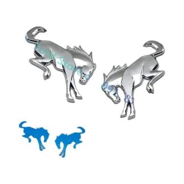 Imagem de Emblema 3D De Cavalo Para Tampa Traseira Bronco (2 Peças) - Acessórios