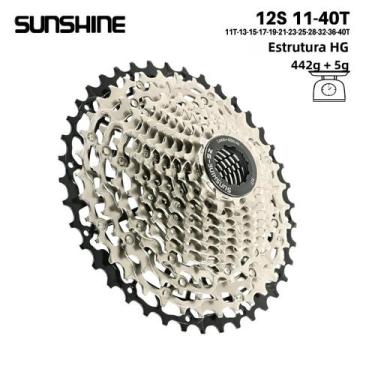 Imagem de Cassete De Bicicleta Em Aço Carbono Ultraleve 9-13 Velocidades HG Para