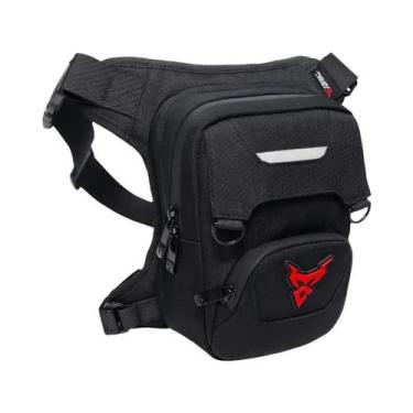 Imagem de Bolsa De Cintura Tática Impermeável Para Motocicleta Masculina Com Cin