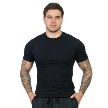 Imagem de Camiseta Masculina Básica Manga Curta Malha Queopes Peruana Austin, Pr