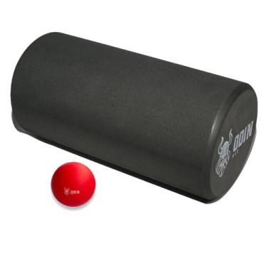 Imagem de Rolo de Massagem Foam Roller EVA Bola Lacrosse Ball Odin Fit