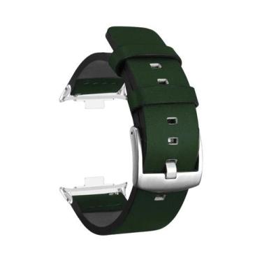 Imagem de Pulseira De Couro Esportiva Para Redmi Watch 4/5 E Xiaomi Mi Band 8 Pr