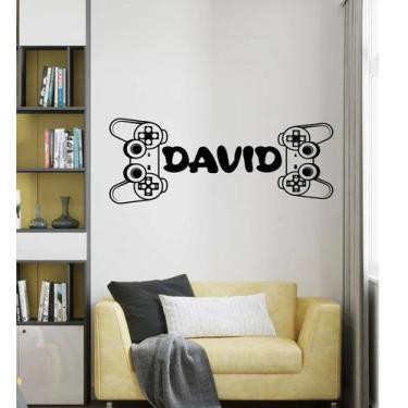 Imagem de Adesivo de parede  gamer, jogos, video game - Ambiente dekorado, 50cm,