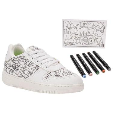 Imagem de TÊNIS MINI PÉ GOODS PARA COLORIR UNISSEX MP2549-Unissex