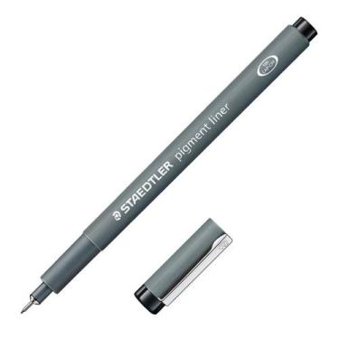 Imagem de Caneta Tecnica Staedtler Pigment Liner 1.0 mm Preto 308 10-9  308 10-9