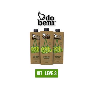 Imagem de Cha Mate Com Limão Do Bem 1L - Kit Com 3 Unidades