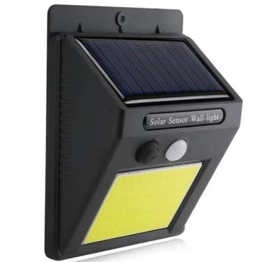 Imagem de Luminaria Solar De Parede Com Sensor De Movimento Led Cob