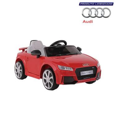 Imagem de Carrinho Elétrico Audi TT RS 12V Vermelho Bel, 12V, Único