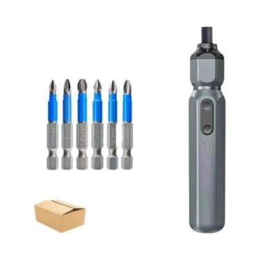 Imagem de Parafusadeira Elétrica Compacta Sem Fio Com Bateria De Lítio Recarregá