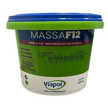 Imagem de Massa para Madeira F12 Cumaru 400g - VIAPOL