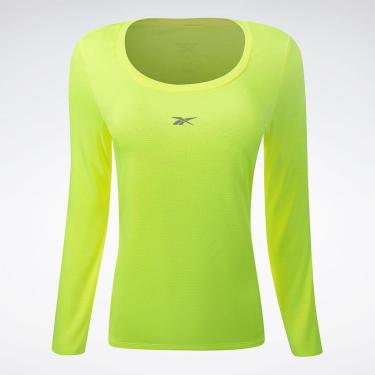 Imagem de Camiseta Reebok Manga Longa Workout Feminina-Feminino