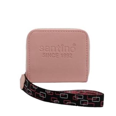 Imagem de CARTEIRA FEMININA PORTA CARTÃO COM ALÇA DE MÃO - SANTINO-Feminino