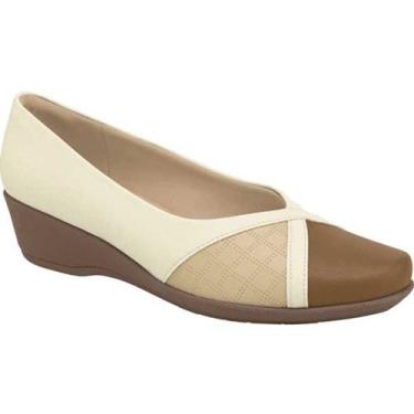 Imagem de Sapatilha Feminino Piccadilly Bico Quadrado, Off white, 36
