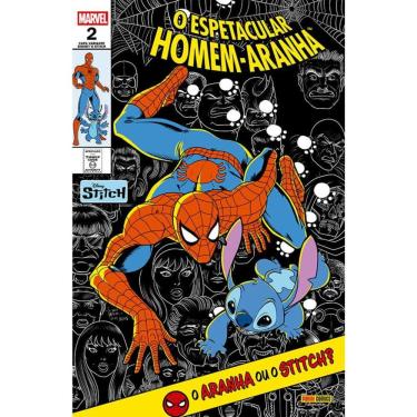 Imagem de O Espetacular Homem-Aranha (2025) 02 - Capa Variante Stitch