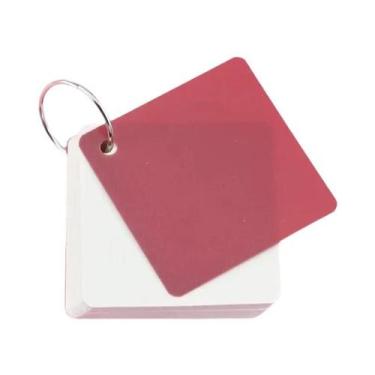 Imagem de 80 Folhas De Cartões De Índice Portáteis Em Branco Com Fichário E Bloc