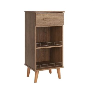 Imagem de Balcão para Cozinha Armário Fruteira com Gaveta Multiuso - R.P Online,