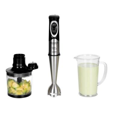 Imagem de Power Mixer Premium Mondial Preto/Inox 500W - M-07, Prata, 220V