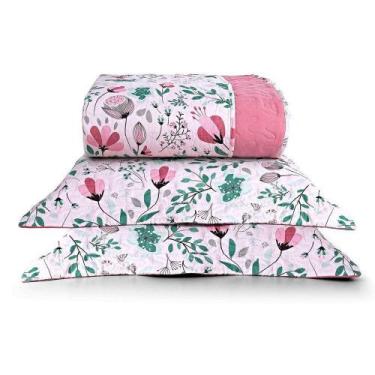 Imagem de Kit Cobre Leito Queen Botanical Micropercal 200 Fios 7 Peças - Casa Mo