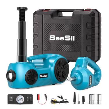 Imagem de Kit de tomada elétrica para carro SEESII de 5 toneladas 12V com chave 