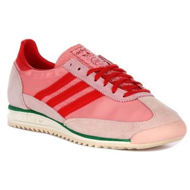 Imagem de adidas Originals SL72 Tênis feminino, Semirrosa brilhante/vermelho/rosa brilhante, 38
