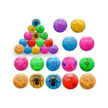 Imagem de Kit 50 Bolas De Praia Inflaveis Infantil Sortido Atacado - bola de pra