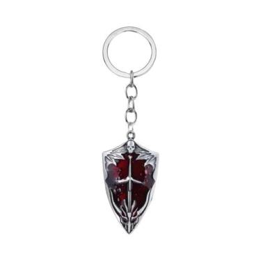 Imagem de Chaveiro Pingente Escudo Fogueira Dark Souls 3 Para Homens E Mulheres,