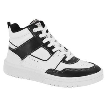 Imagem de Tênis Botinha Cano Alto Moleca Casual Fashion Confort Feminino Adulto 