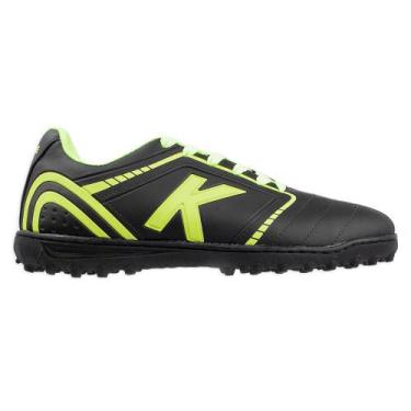 Imagem de Chuteira Kelme Sprint 1.0 Society Preto/Amarelo, 43