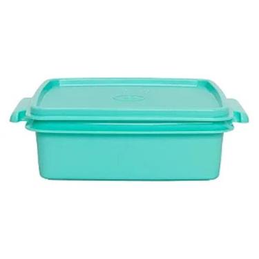 Imagem de Tupper pote 780 quadrado ml da tupperware, Verde mint