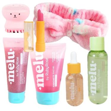 Imagem de Kit Skincare Hidratante Melu by Ruby Rose Cuidado Facial Sabonete Tutt