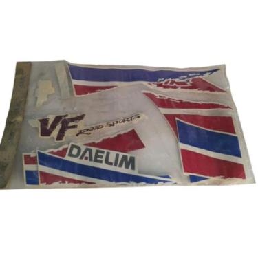 Imagem de Kit Adesivos Adesivos Daelim VF 125 - Branco LBM