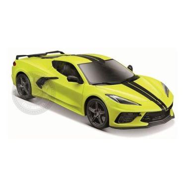 Imagem de Chevrolet Corvette Stingray 2020 Amarelo Maisto 1/24, Amarelo