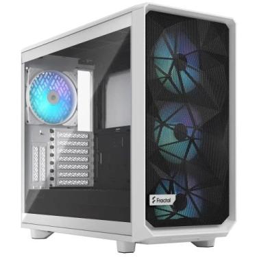 Imagem de Gabinete Gamer Fractal Design Meshify 2 RGB, E-ATX, Mid Tower, Lateral