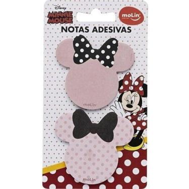 Imagem de Bloco De Notas Adesivas Molin Minnie Mouse 25 Folhas Cada