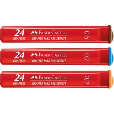 Imagem de Grafite 0.7MM Polymer HB Media 12TB X 12MN - FABER-CASTELL