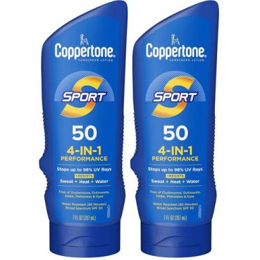 Imagem de Loção Protetora Solar Coppertone SPORT FPS 50 2x207 ml