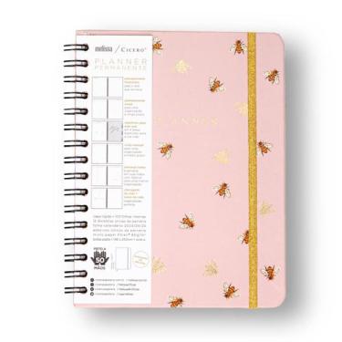 Imagem de Planner Melissa Colméia Permanente Wire-O Semanal A5 Cicero