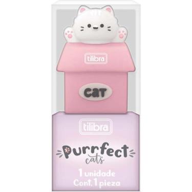 Imagem de Apontador 1 Furo sem Depósito Tilibra - Purrfect Cats