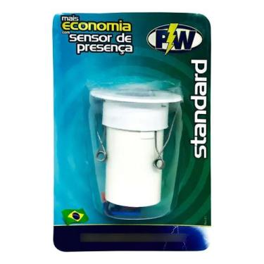 Imagem de Sensor De Presença Embutir Pw Modelo 887 Bivolt 1000w 360o