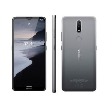 Imagem de Smartphone Nokia 2.4 64GB Cinza 4G Octa-Core 3GB RAM Tela 6,5 Câm. Dup