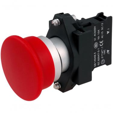 Imagem de Botão de Emergência 3SB6130-1BC20-1CA0 Operação Momentânea IP65 Vermelho Siemens