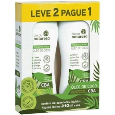 Imagem de Sabonete Íntimo Cia da Natureza  Óleo de Coco 210ml Leve 2 Pague 1